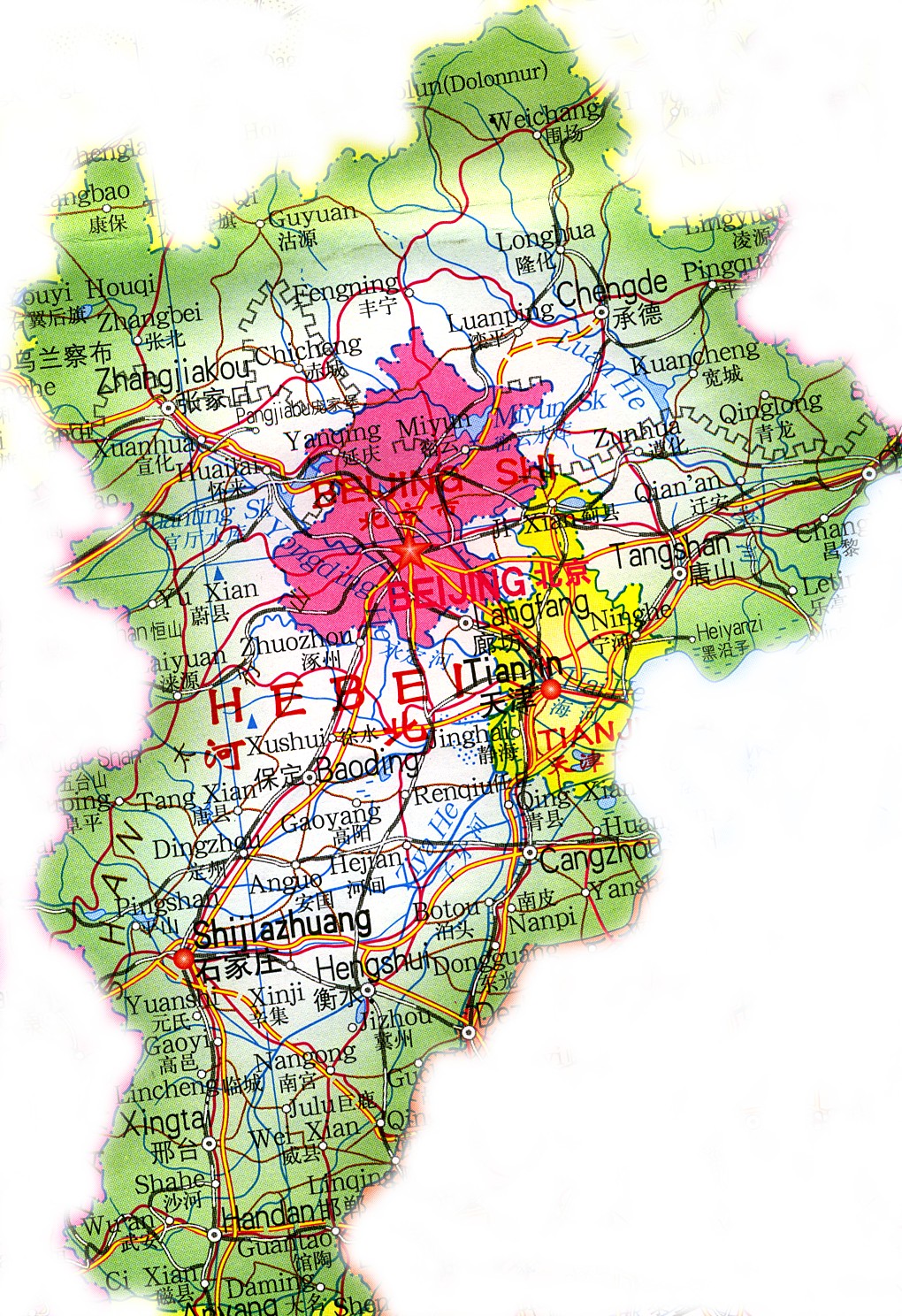 Hebei Map